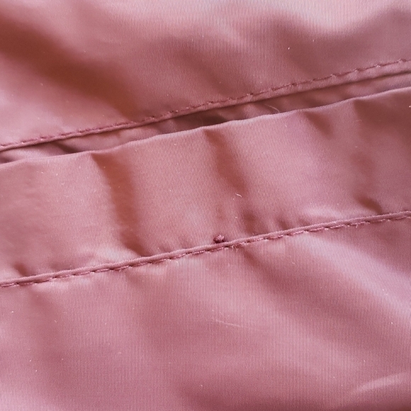 Women's New Look Burgandy Bomber Jacket - Size 1X - Picture 12 of 12